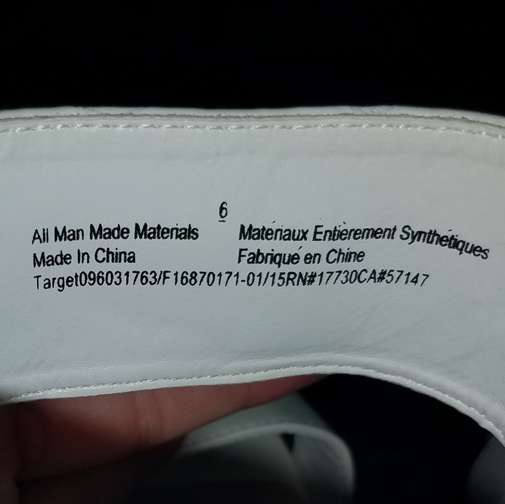 Mossimo White Stiletto - Picture 9 of 9